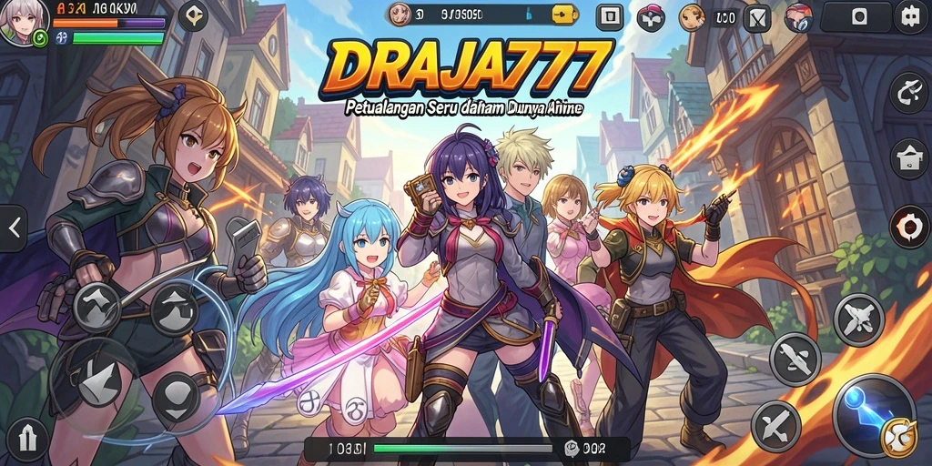 Gameplay seru dengan karakter anime yang menarik.