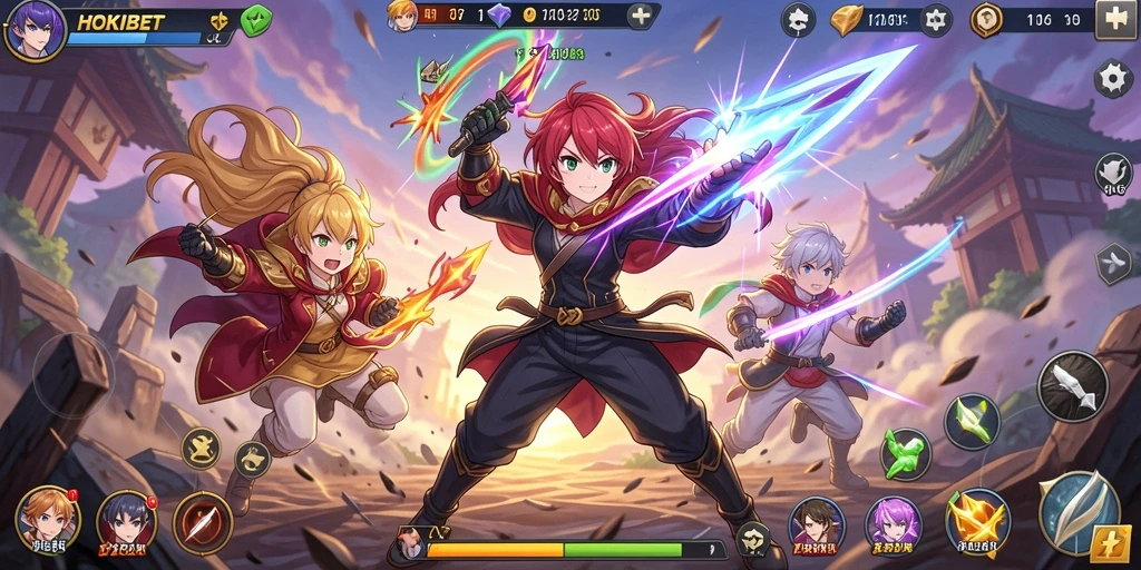 Gameplay HOKIBET yang seru dan penuh aksi.