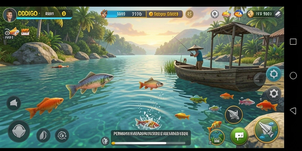 Tangkapan ikan yang menakjubkan di ODDIGO.