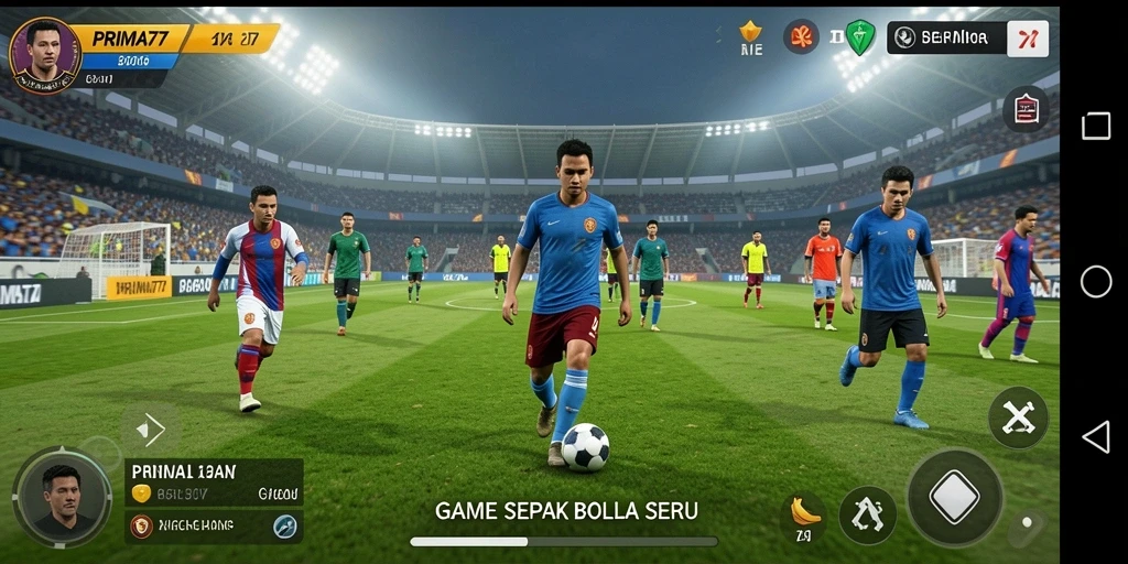 Tampilan gameplay <strong>PRIMA77</strong> yang intens dan menegangkan.