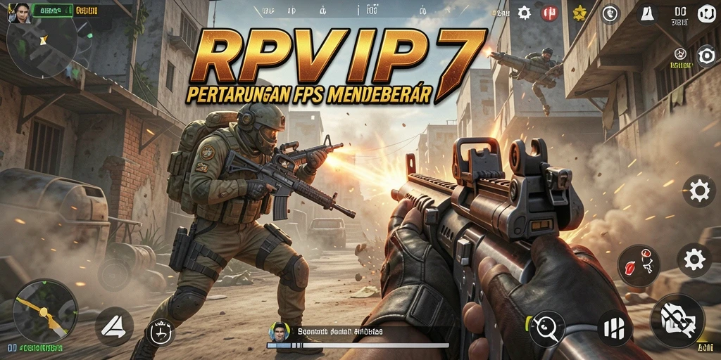 Tampilan gameplay RPVIP7 yang seru dan penuh aksi.