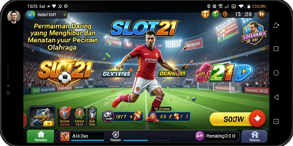 Gameplay seru dan interaktif dalam dunia olahraga.