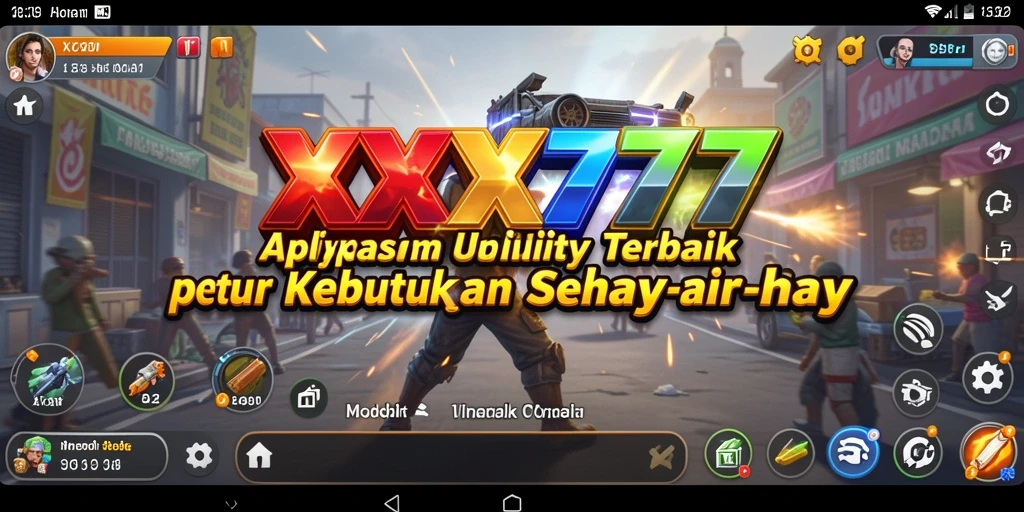 Tampilan antarmuka aplikasi XXX777 yang user-friendly.